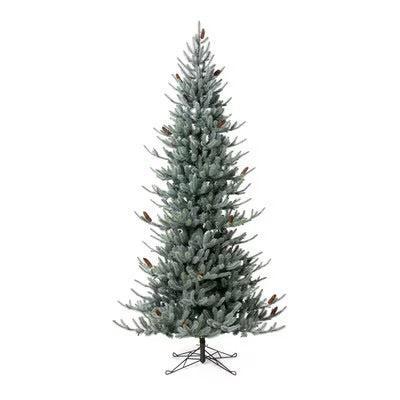 Park Hill Blue Spruce, Slim Christmas Tree, 9'-Christmas Tree-tbgypsysoul