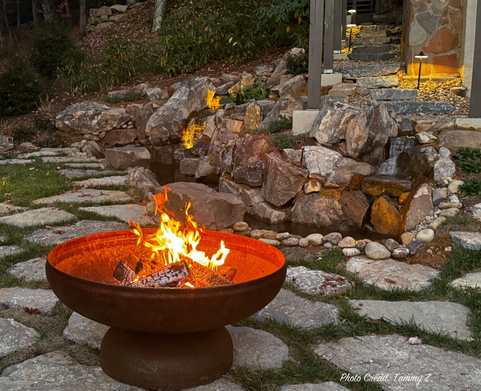 Patriot Fire Pit (Made in USA)-Fire Pits-tbgypsysoul