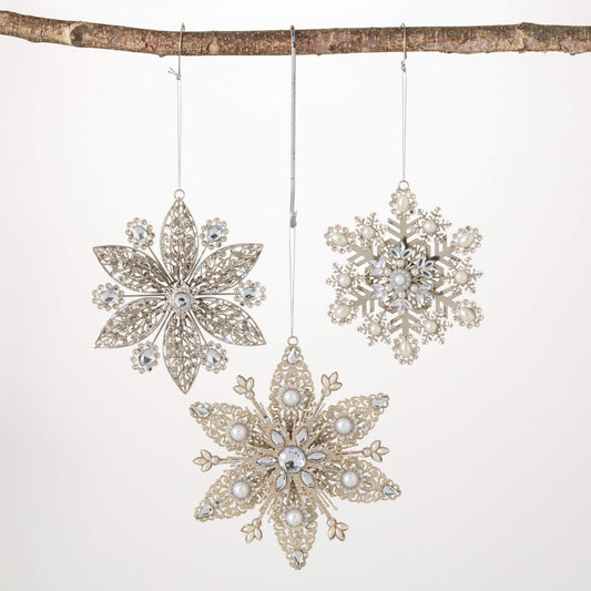SNOWFLAKE ORNAMENT