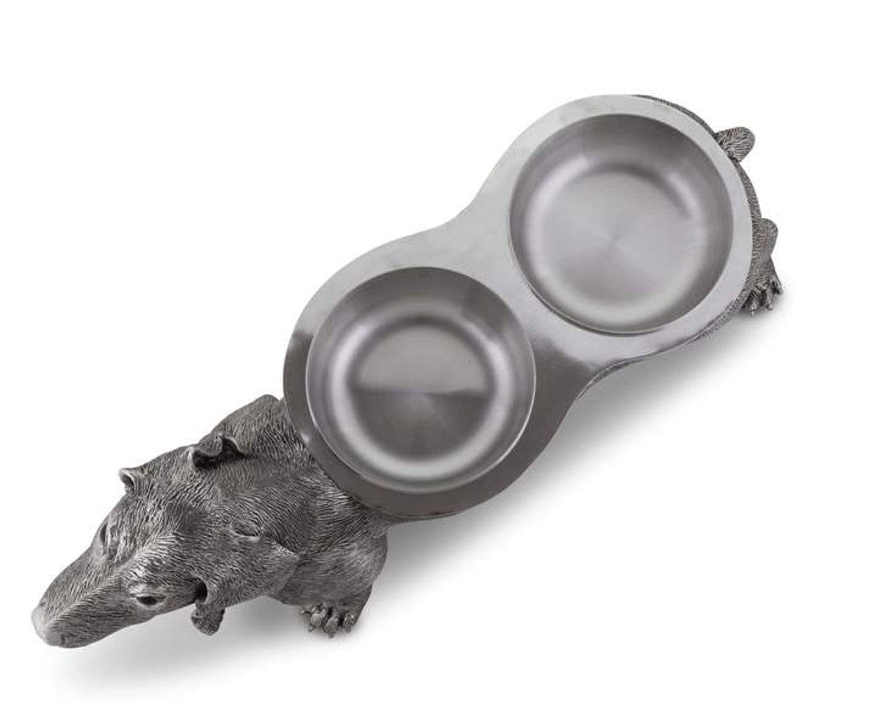Pewter Dog Feeding Bowl-Pet-tbgypsysoul