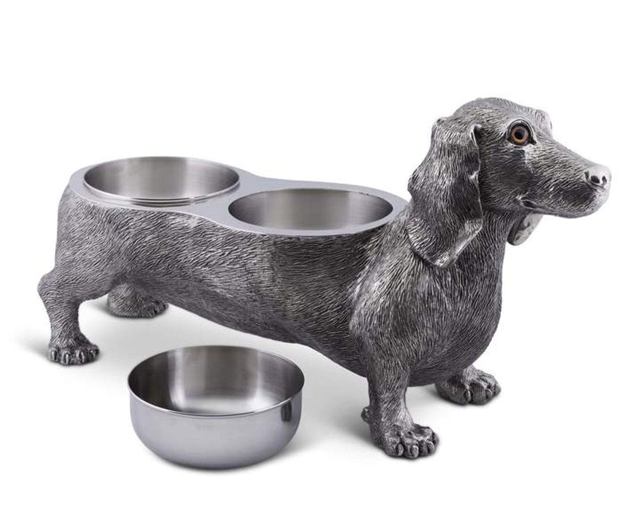 Pewter Dog Feeding Bowl-Pet-tbgypsysoul