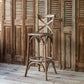 PORCH VIEW CROSS BACK BAR STOOL - Set of 4 Chairs-Dining Chair-tbgypsysoul