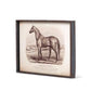 Prized Race Horse Framed Prints, Set of 6-Wall Art-tbgypsysoul