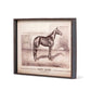 Prized Race Horse Framed Prints, Set of 6-Wall Art-tbgypsysoul