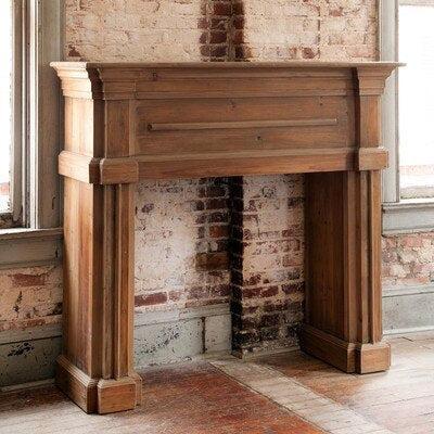 Reclaimed Pine Mantel-Fireplace Mantle-tbgypsysoul