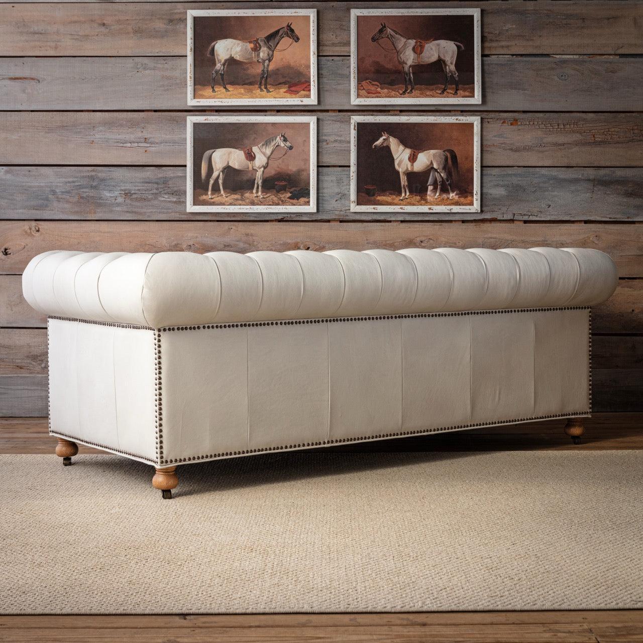 River Birch Leather Chesterfield Sofa 84"-Sofa-tbgypsysoul