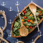 Row Boat Salad Bowl Set-Sea and Shore-tbgypsysoul