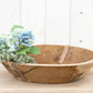 Rustic Copper Strap Antique Bowl-Antique Dough Bowl-tbgypsysoul