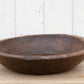 Rustic Metal Strap Wood Bowl-tbgypsysoul