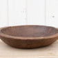 Rustic Metal Strap Wood Bowl-tbgypsysoul