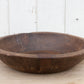 Rustic Metal Strap Wood Bowl-tbgypsysoul