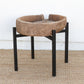 Rustic Modern Antique Bowl Table-Side Tables-tbgypsysoul