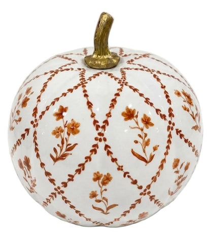 Rusty Red Garden Trellis Pumpkin-Shop-tbgypsysoul