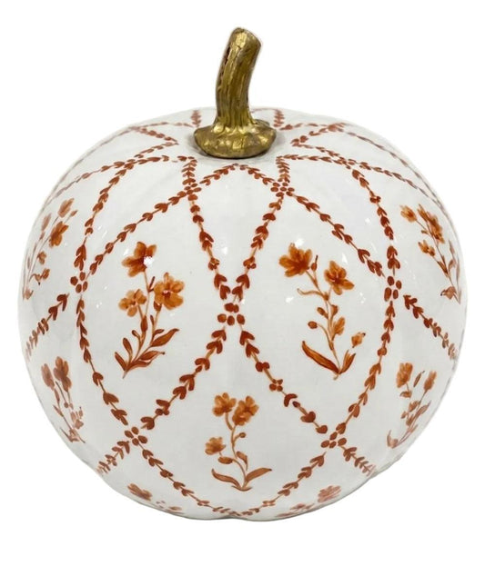 Rusty Red Garden Trellis Pumpkin-Shop-tbgypsysoul