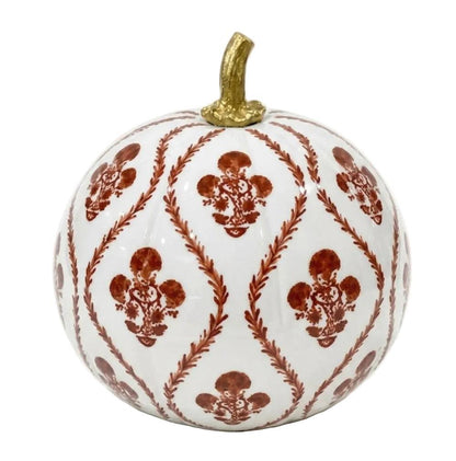 Rusty Red Heritage Medallion Pumpkin-Shop-tbgypsysoul
