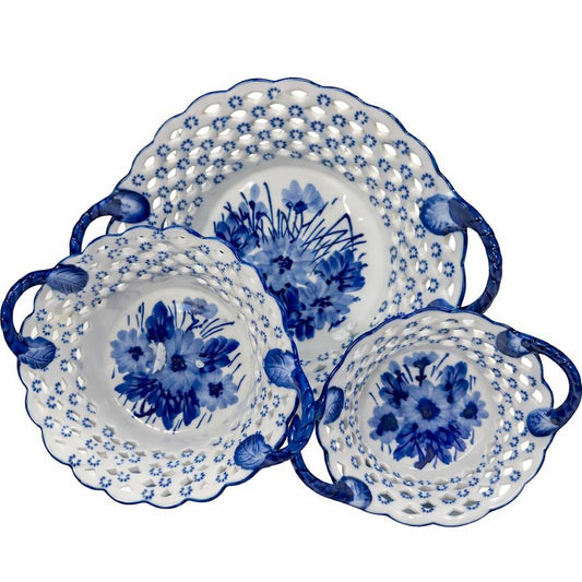 Set of Pierced Floral Handle Bowls-tbgypsysoul