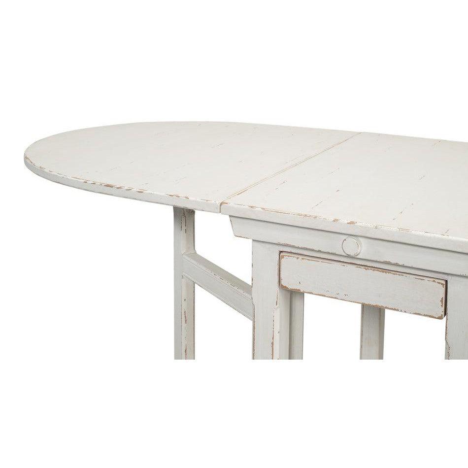 Shabby Chic Woodhinge Dropleaf Table-Dining Table-tbgypsysoul