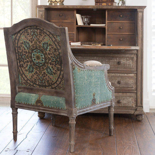 the-bernice-bergere-arm-chair-dining-chair-park-hill-5-Threadbare Gypsy Soul