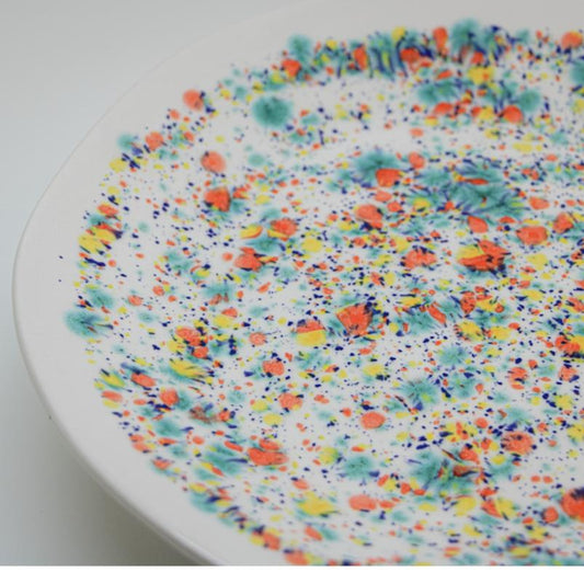 Spring Artisan Dinner Plate-Ceramic-tbgypsysoul