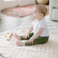 Stone Washed Linen Quilted Play Mat-Baby & Toddler-tbgypsysoul