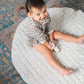 Stone Washed Linen Quilted Play Mat-Baby & Toddler-tbgypsysoul