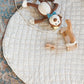 Stone Washed Linen Quilted Play Mat-Baby & Toddler-tbgypsysoul