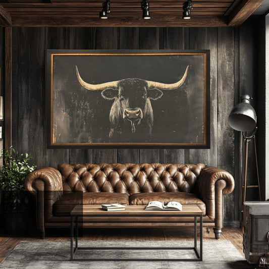 Sutter’s Steer-Wall Art-tbgypsysoul