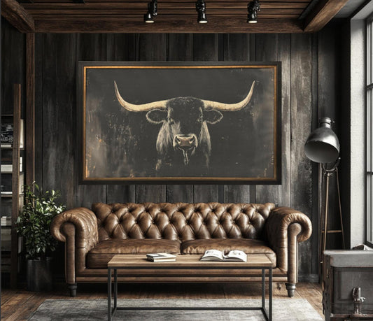 Sutter’s Steer-Wall Art-tbgypsysoul