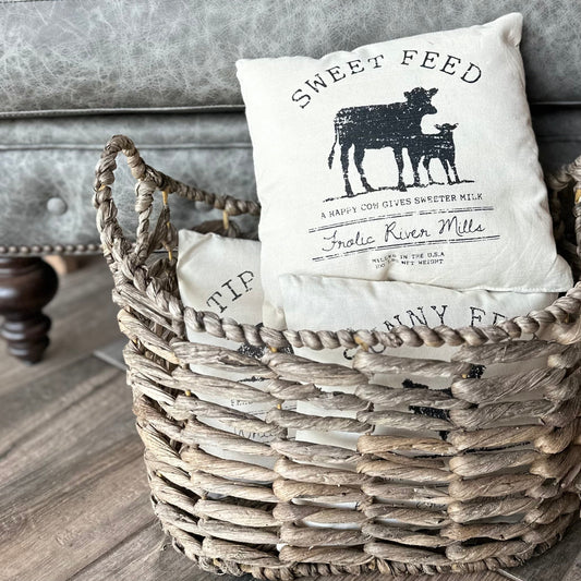 sweet-feed-farmhouse-pillow-pillows-cwi-Threadbare Gypsy Soul