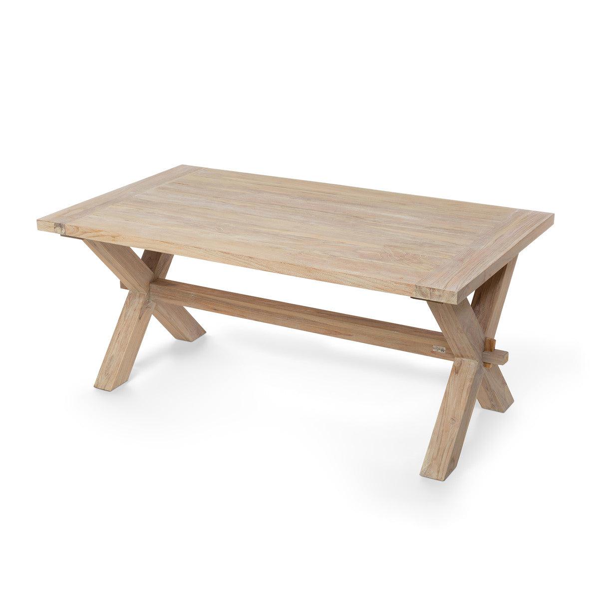 Teak Outdoor Clambake Table-Dining Table-tbgypsysoul