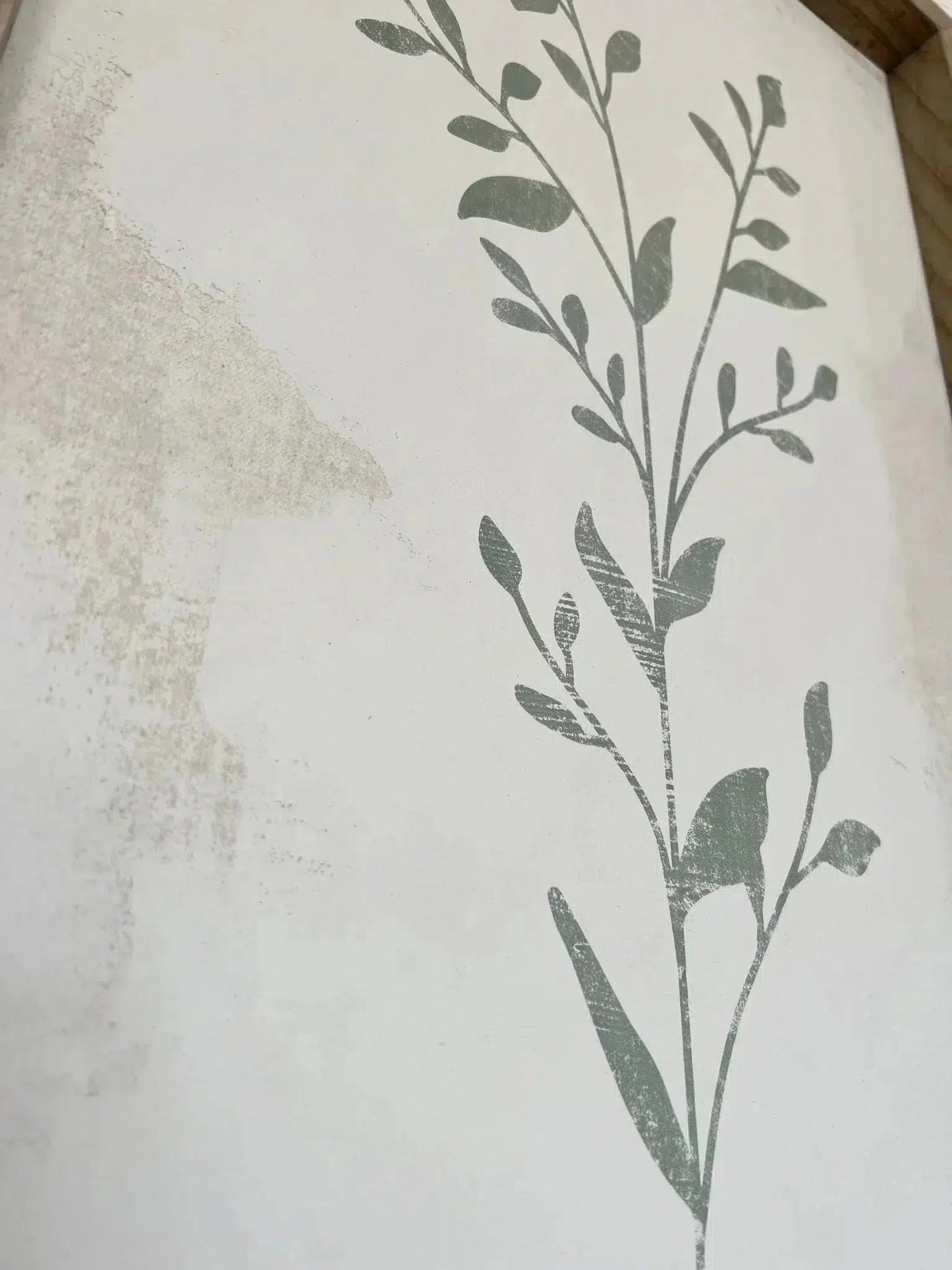 Textured Plaster Botanicals 35" x 18"-Wall Art-tbgypsysoul