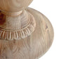 55" Charlotte Pedestal Table (Natural)-Tables-tbgypsysoul