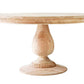 55" Charlotte Pedestal Table (Natural)-Tables-tbgypsysoul
