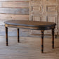 The Augusta Oval Dining Table - Great for Small Spaces!-Dining Table-tbgypsysoul