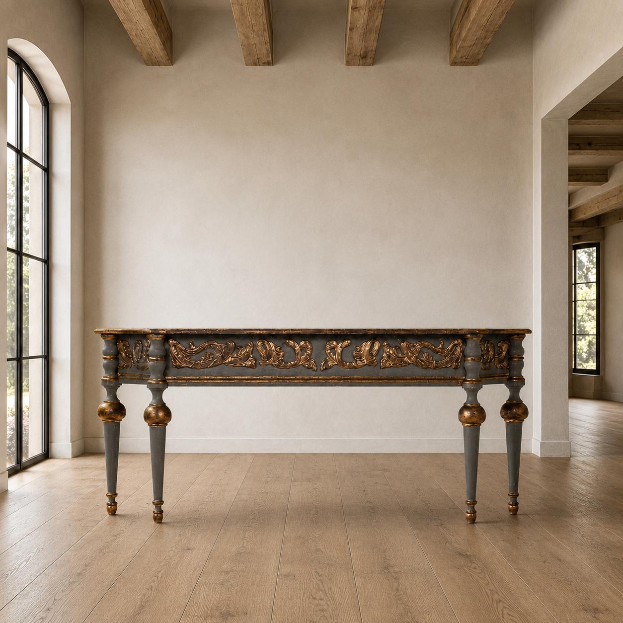The Belle Rive Console Table - White Glove Included-Console Table-tbgypsysoul