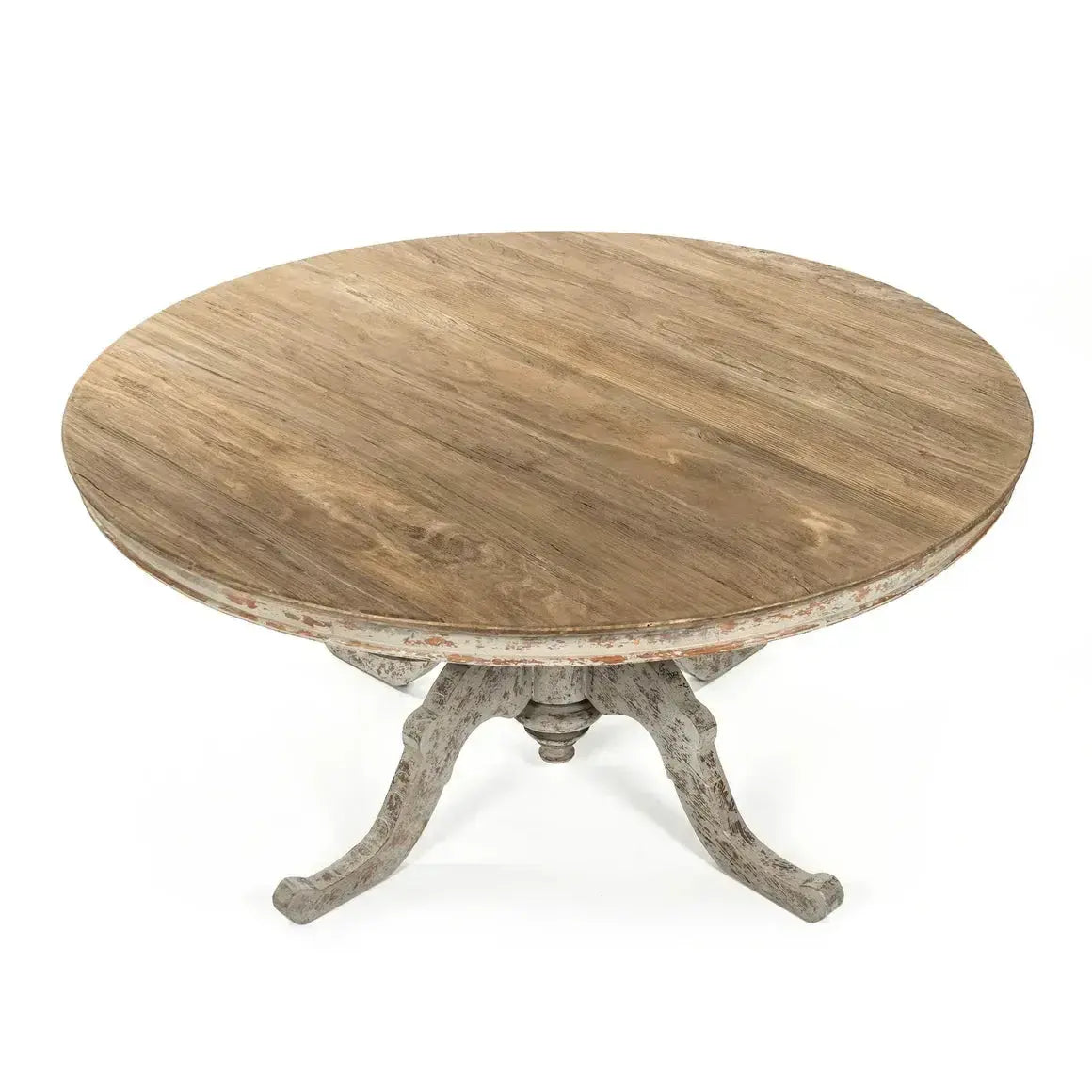 The Belle Rive Round Dining Table - White Glove Included-Console Table-tbgypsysoul