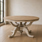 The Belle Rive Round Dining Table - White Glove Included-Console Table-tbgypsysoul