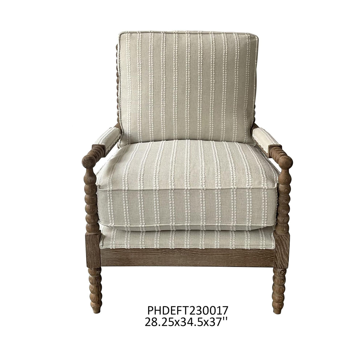 The Chalk 1930 Spool Accent Chair - Set of 2-Accent Chair-tbgypsysoul