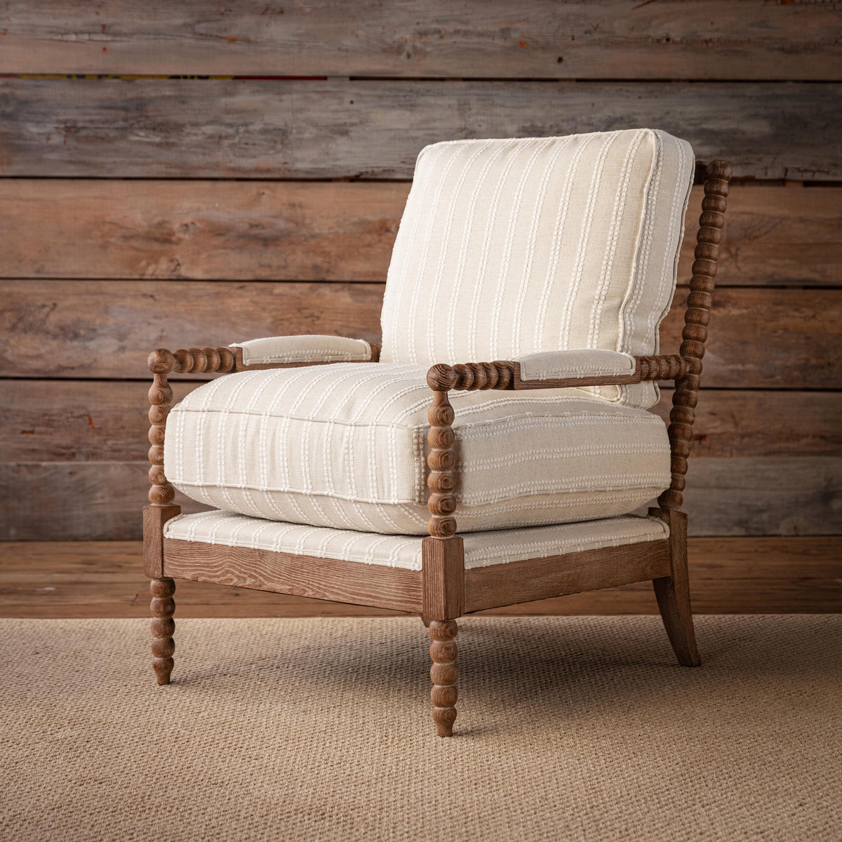 The Chalk 1930 Spool Accent Chair - Set of 2-Accent Chair-tbgypsysoul