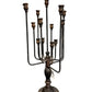 Black 13-Candle Iron Candelabra-tbgypsysoul