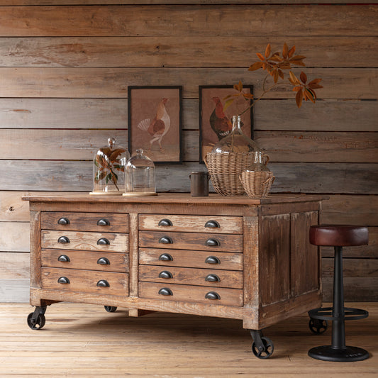 The Crafter's Work Station-Rolling Table Organizer-tbgypsysoul
