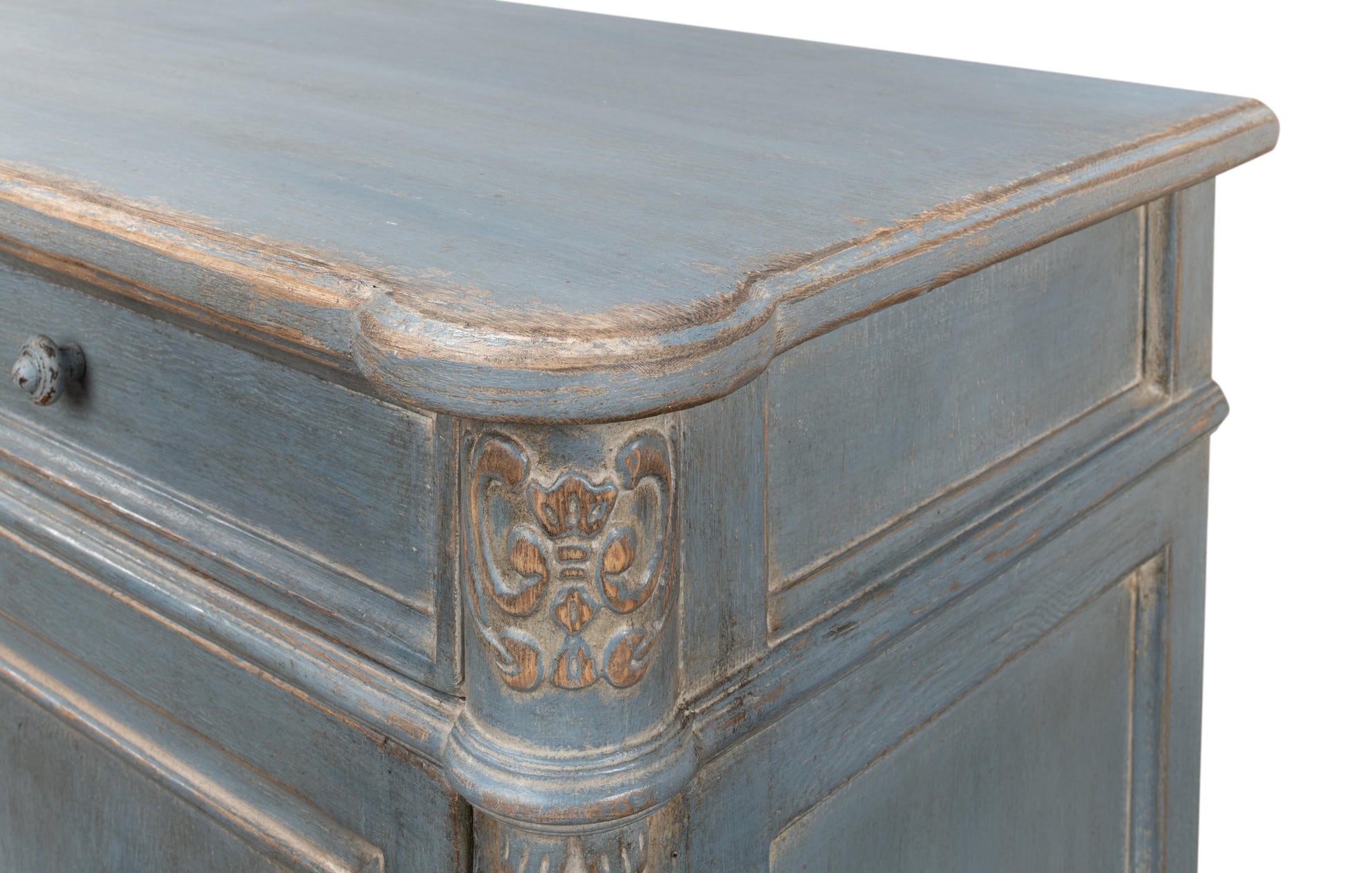 The Élevé Ranch Sideboard - Blue Patiné-Buffet Sideboard-tbgypsysoul