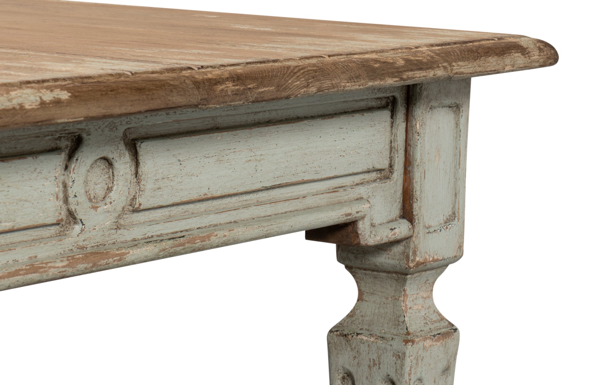 The Elise Dining Table, Sage-Dining Table-tbgypsysoul