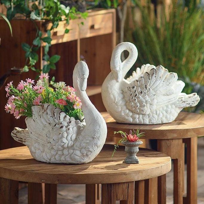 The Swan of Provence Planter-Planter-tbgypsysoul