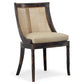 The Tuxedo Cane Back Dining Chair, Set of 2 - White Glove Included-Dining Chair-tbgypsysoul