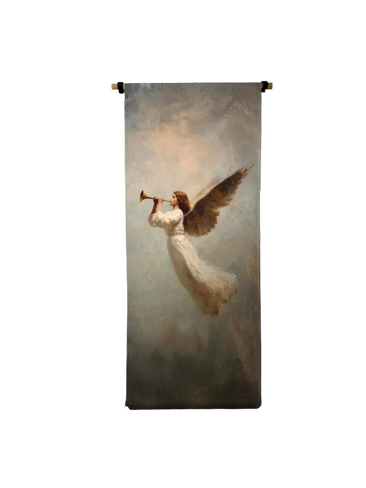 Trumpeting Angel Scroll-Wall Art-tbgypsysoul