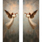 Trumpeting Angel Scroll-Wall Art-tbgypsysoul
