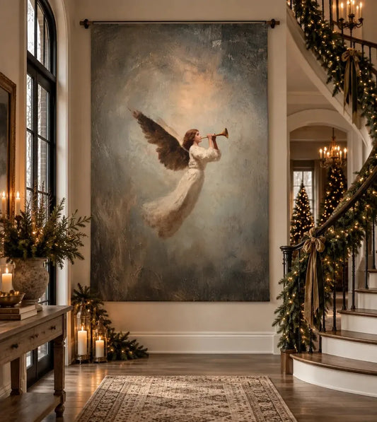 Trumpeting Angel Scroll.