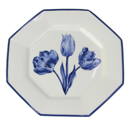 Tulip Bouquet Appetizer Plate-Dinnerware-tbgypsysoul