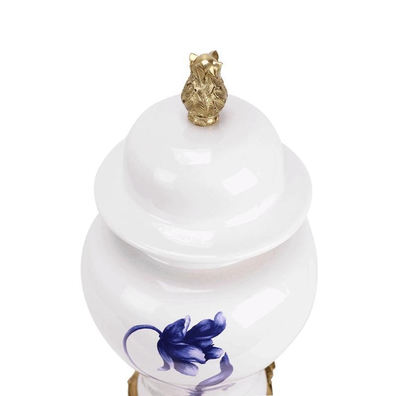 TULIP ORMOLU GINGER JAR-tbgypsysoul